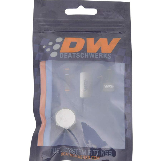 6AN Female Flare Cap<br>Anodized DW Titanium