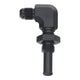 Black 6AN to 3/8 in. Single Hose Barb<br>Universal