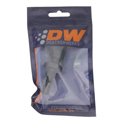 Black 6AN to 3/8 in. Single Hose Barb<br>Universal