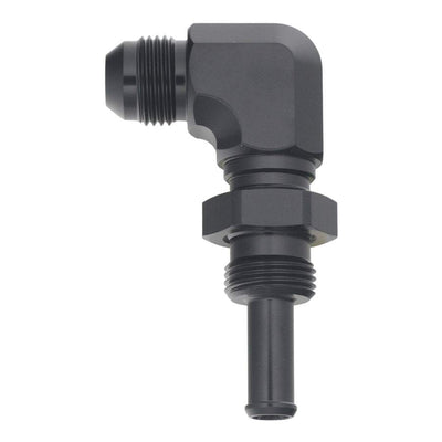 Black 8AN to 3/8 in. Single Hose Barb<br>Universal
