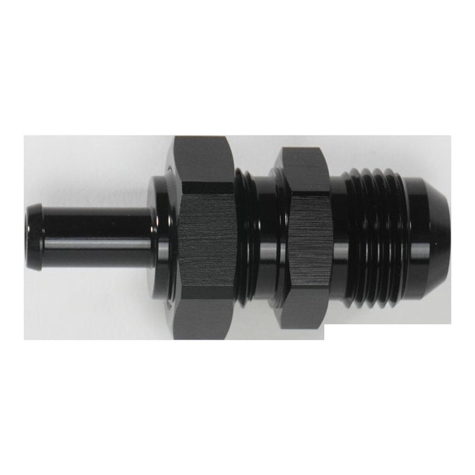 10AN Male Flare Bulkhead to 3/8 in. Hose Barb Straight<br>Universal