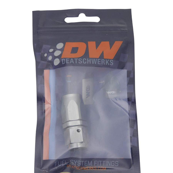 6AN Female Swivel Straight Hose End CPE<br>Anodized DW Titanium
