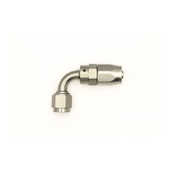 6AN Female Swivel 90-Degree Hose End CPE<br> Anodized DW Titanium