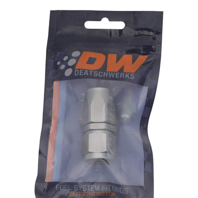 8AN Female Swivel Straight Hose End CPE<br> Anodized DW Titanium