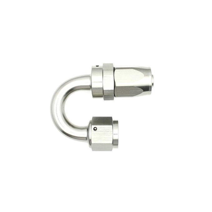 8AN Female Swivel 180-Degree Hose End CPE<br> Anodized DW Titanium
