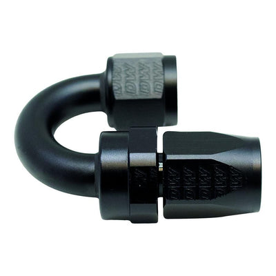 180-Deg. 8AN Swivel CPE Hose End<br>Universal