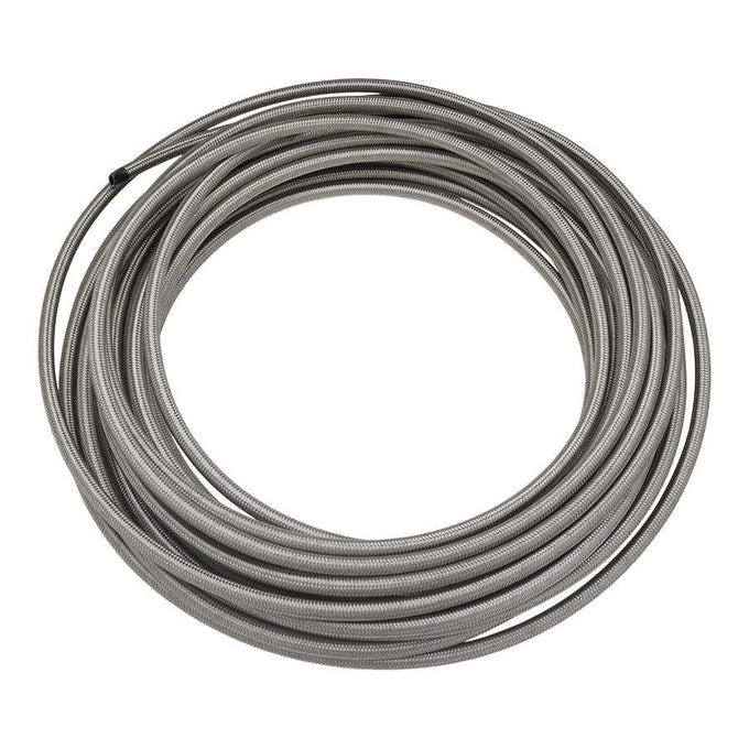 6AN Stainless Steel Double Braided CPE Hose, 50 Feet<br>Universal
