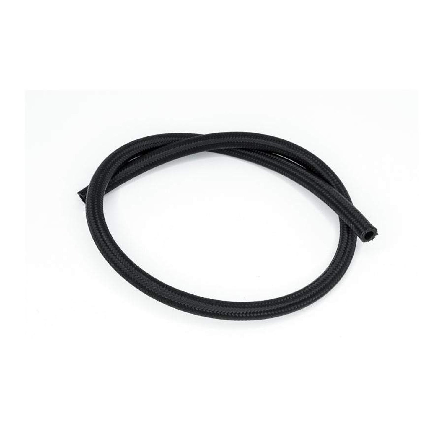 6AN Black Nylon Braided CPE Hose<br> 3 Feet