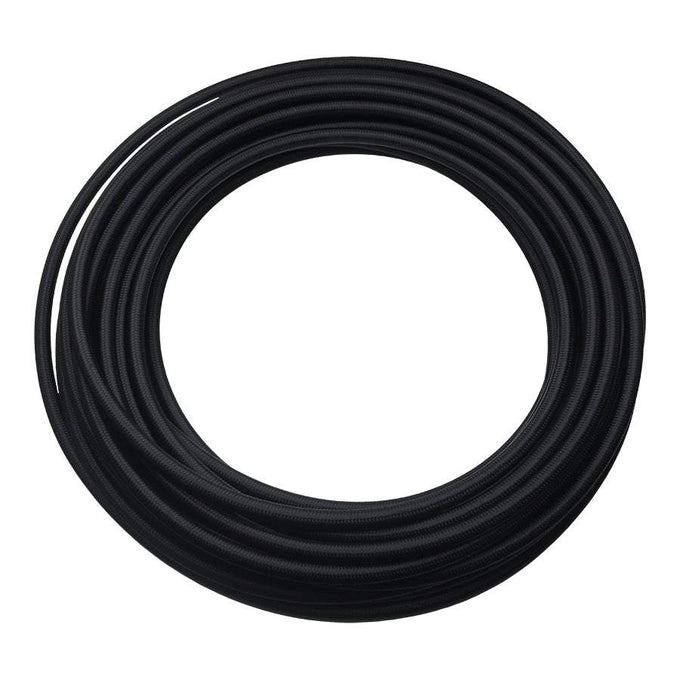 8AN Black Nylon Braided CPE Hose, 50 Feet<br>Universal