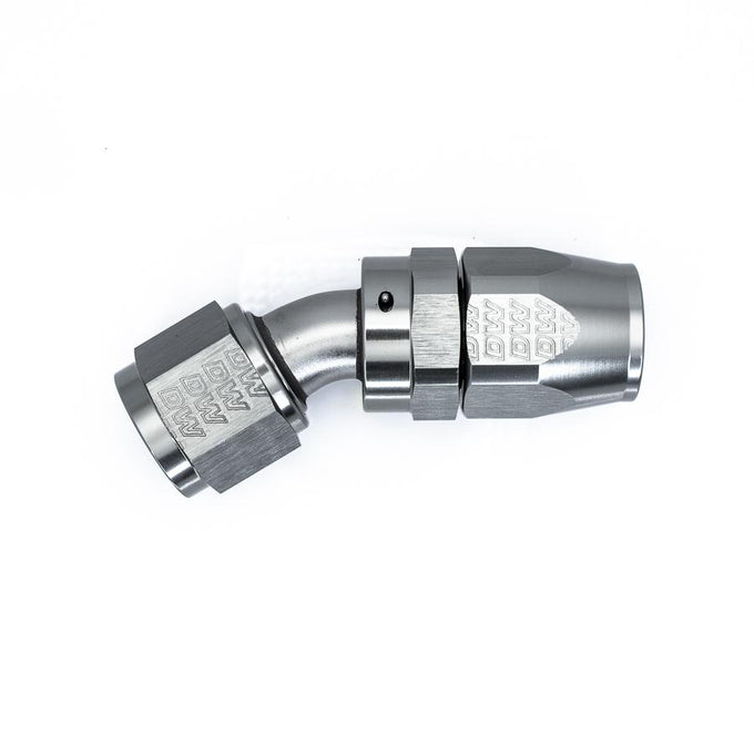 10AN Female Flare Swivel 30-Degreehose End CPE<br>Anodized DW Titanium