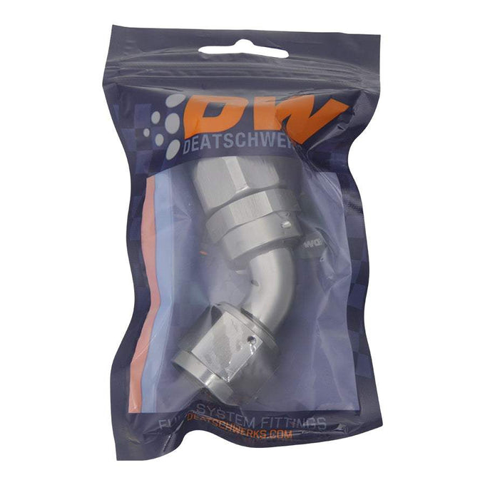 10AN Female Flare Swivel 60-Degree Hose End CPE<br>Anodized DW Titanium
