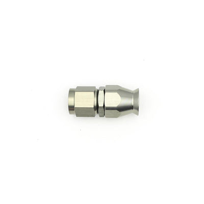 6AN Female Swivel Straight Hose End PTFE<br>Anodized DW Titanium