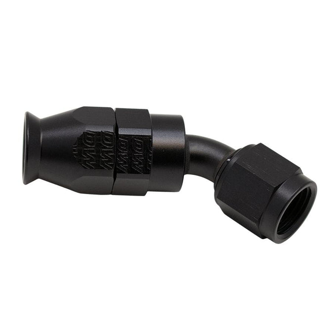 45-Deg. 6AN Swivel PTFE Hose End<br>Universal