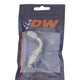 6AN Female Swivel 90-Degree Hose End PTFE<br>Anodized DW Titanium