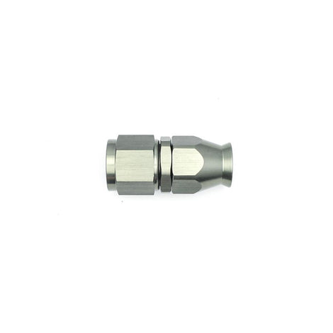8AN Female Swivel Straight Hose End PTFE<br>Anodized DW Titanium