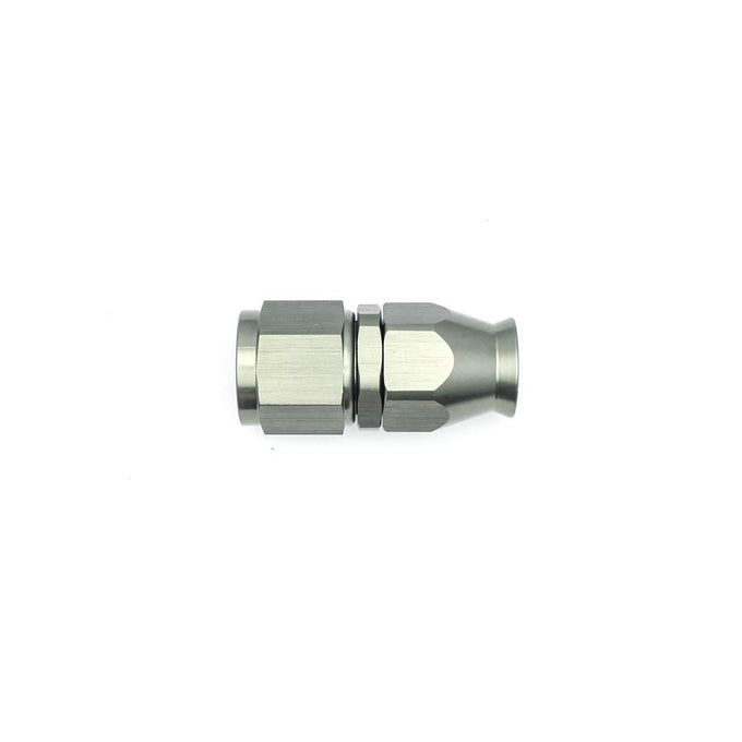 8AN Female Swivel Straight Hose End PTFE<br>Anodized DW Titanium