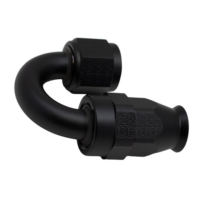180-Deg. 8AN Swivel PTFE Hose End<br>Universal