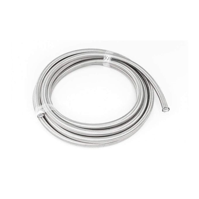 6AN Stainless Steel Double Braided PTFE Hose<br>20 Feet