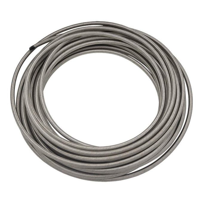 8AN Stainless Steel Double Braided PTFE Hose, 50 Feet<br>Universal