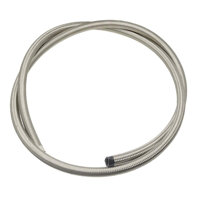 8AN Stainless Steel Double Braided PTFE Hose, 6 Feet<br>Universal