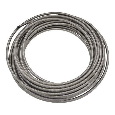 10AN Stainless Steel Double Braided PTFE Hose, 50 Feet<br>Universal