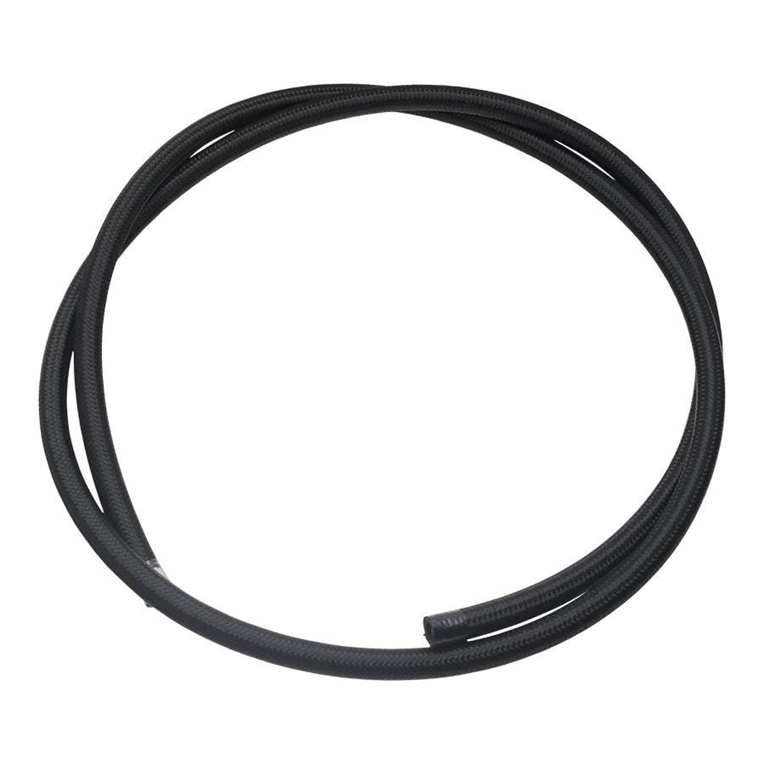 6AN Black Nylon Braided PTFE Hose, 6 Feet<br>Universal