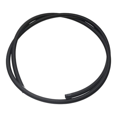 6AN Black Nylon Braided PTFE Hose, 6 Feet<br>Universal