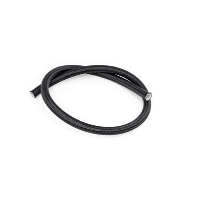 8AN Black Nylon Braided PTFE Hose<br>3 Feet