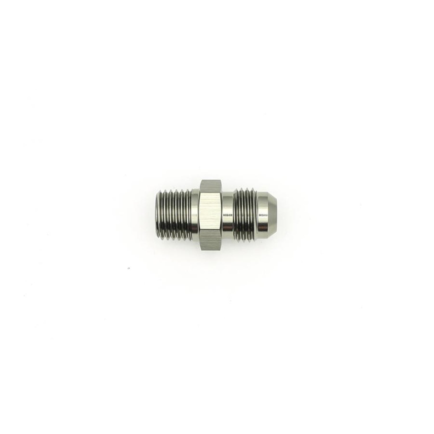 6AN Male Flare to 1/4 Inch Male NPT Adapter<br>Anodized DW Titanium