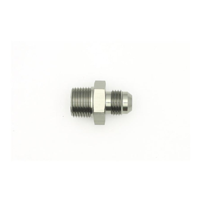 6AN Male Flare to 3/8 Inch Male NPT Adapter<br>Anodized DW Titanium