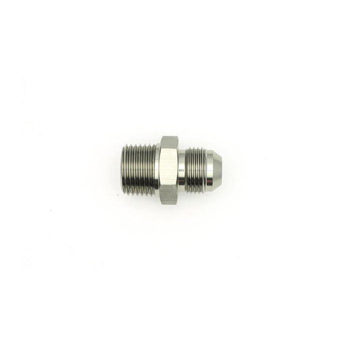 8AN Male Flare to 1/2 Inch Male NPT Adapter<br>Anodized DW Titanium