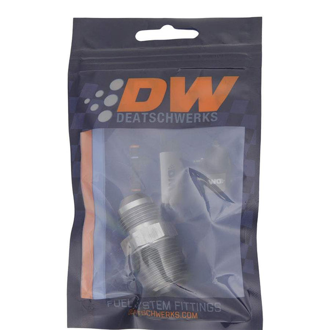 8AN Male Flare to 1/2 Inch Male NPT Adapter<br>Anodized DW Titanium