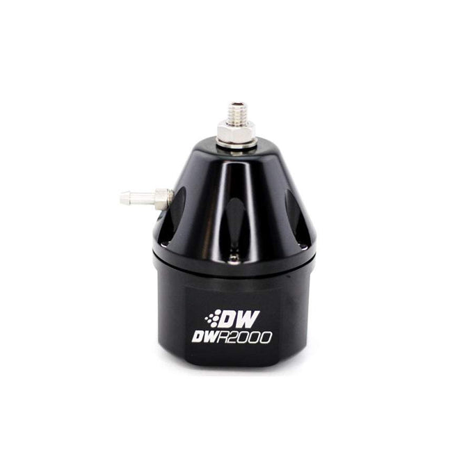 DWR2000 Adjustable fuel pressure regulator - Black<br>Universal
