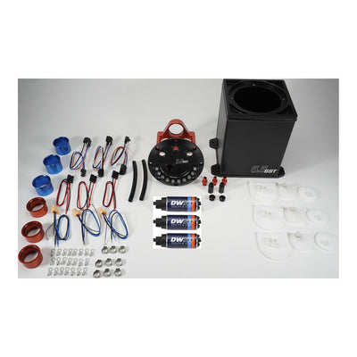 5.5L Staged Surge Tank<br>w/ 3 DW200 Fuel Pumps