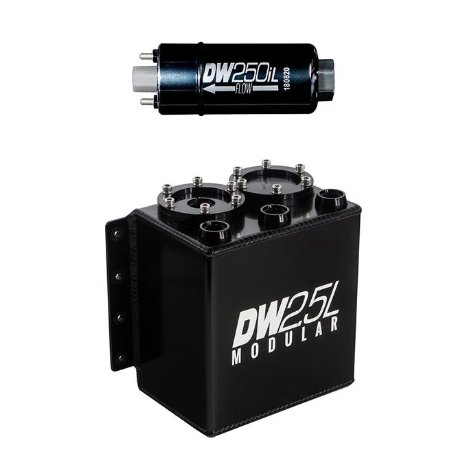 2.5L Modular Surge Tank<br>Universal Includes 1 250iL In-line Fuel Pump