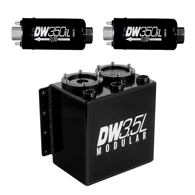 3.5L Modular Surge Tank<br>Universal Includes 2 350iL In-line Fuel Pump