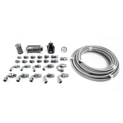 X2 Series Pump Module 10AN PTFE Plumbing Kit<br>11-19 Ford Mustang