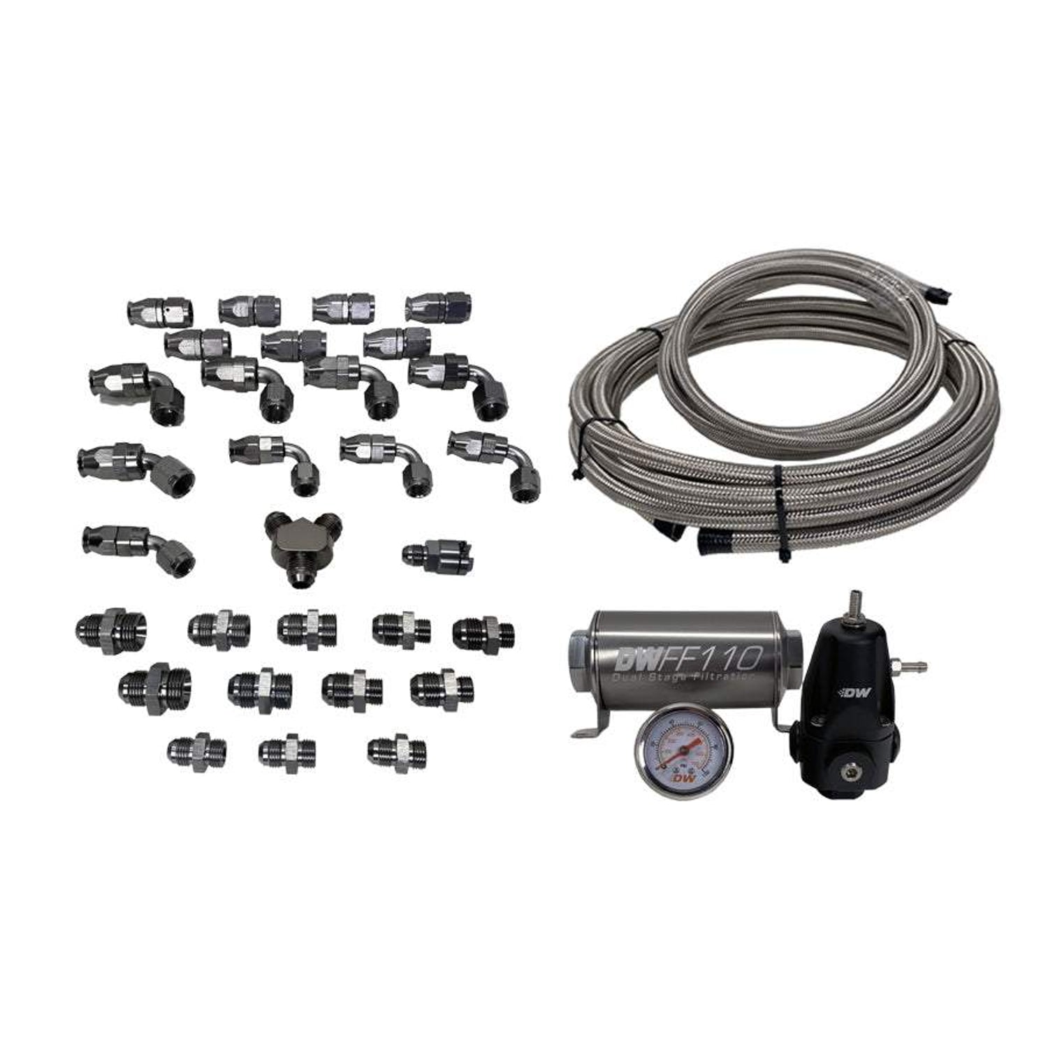 X2 Series Pump Module CPE Plumbing Kit<br>05-21 Subaru WRX STI, Forester, Legacy, Impreza