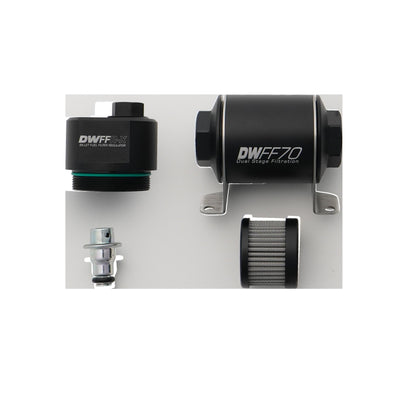DWFFR-X 70mm Billet Fuel Filter Regulator, 10 Micron<br>Universal