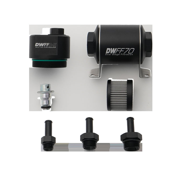 70mm Blt Fuel Filter Regulator 10 Mic w/3/8in Fittings<br>Universal