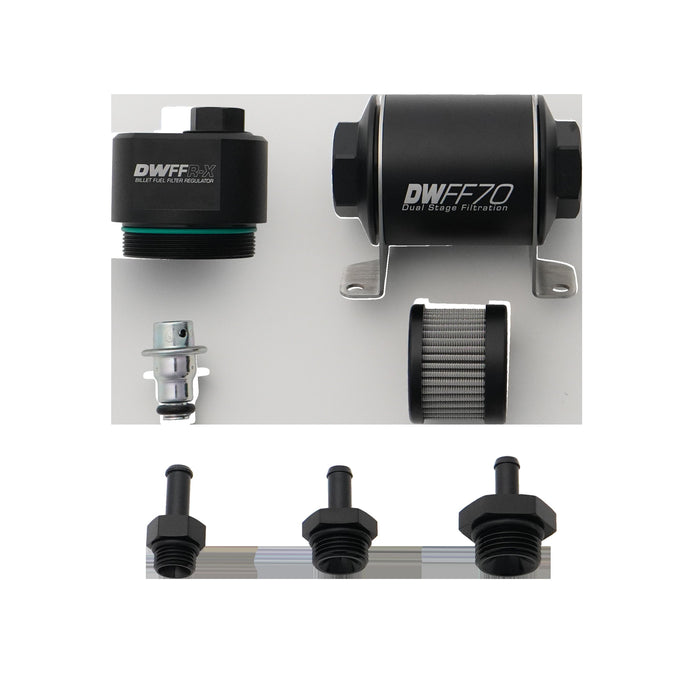 70mm Blt Fuel Filter Regulator 10 Mic w/5/16in Fittings<br>Universal