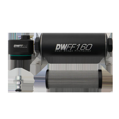 DWFFR-X 160mm Billet Fuel Filter Regulator, 10 Micron<br>Universal