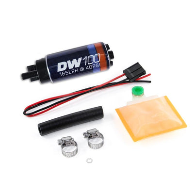 DW100 series, 165lph in-tank fuel pump w/ Install Kit<br>Universal