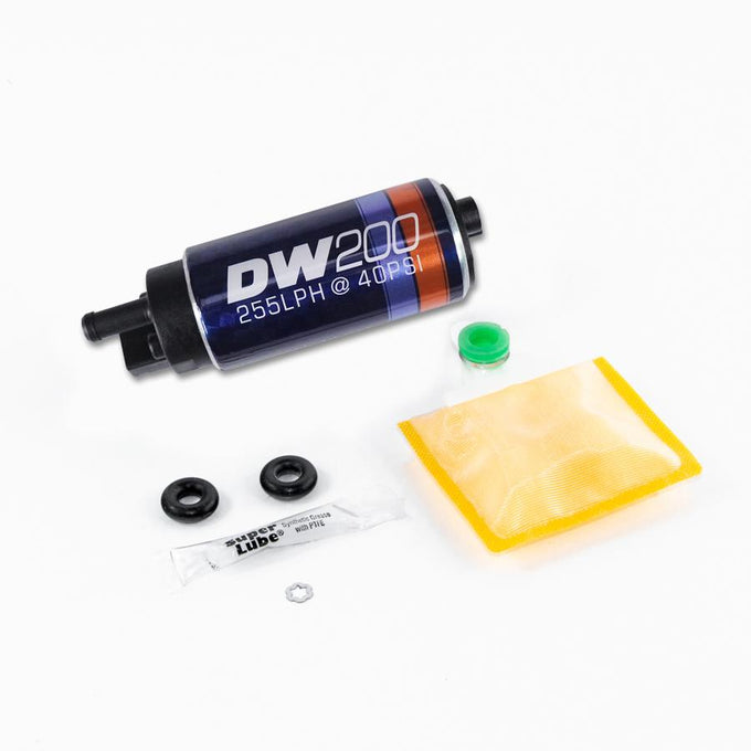 DW200 series, 255lph in-tank fuel pump w/ install kit<br>95-98 Mitsubishi Eclipse turbo AWD, 03-06 Evo 8 9