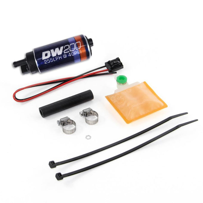 DW200 series, 255lph in-tank fuel pump w/ install kit<br>90-94 Mitsubishi Eclipse FWD