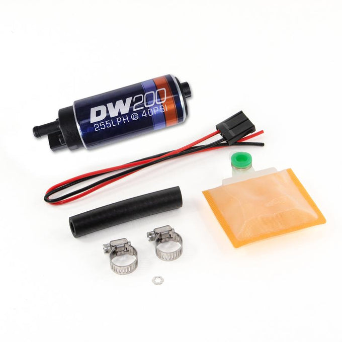 DW200 series, 255lph in-tank fuel pump w/ Install Kit<br>Universal