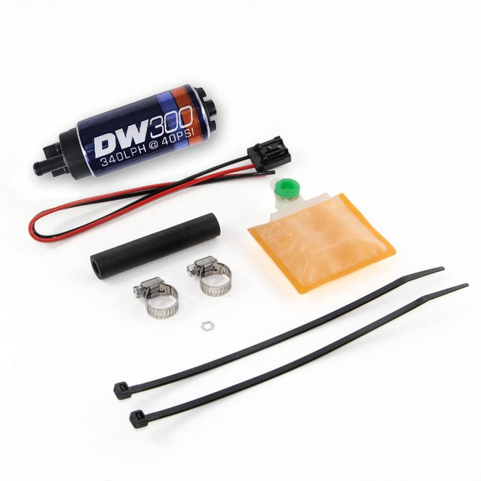 DW300 series, 340lph in-tank fuel pump w/ install kit<br>90-94 Mitsubishi Eclipse FWD