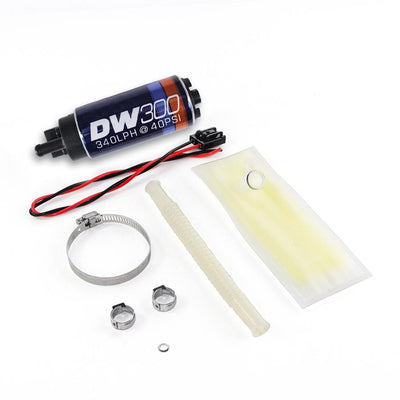 DW300 series, 340lph in-tank fuel pump w/ install kit<br>92-06 BMW E36 325/328/M3, E46 328/330/M3