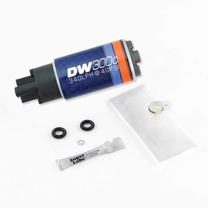 DW300 series, 340lph in-tank fuel pump w/ install kit<br>09-15 Hyundai Genesis 2.0T/3.8/4.6/5.0, Kia Forte