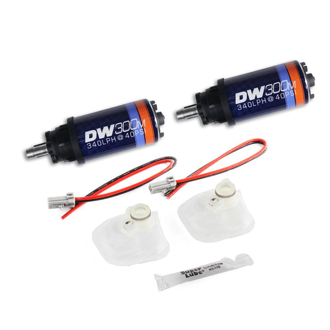 DW300M Fuel Pumps for S197 Shelby GT500<br>07-10 Ford Mustang GT500 GT500KR 2 pumps